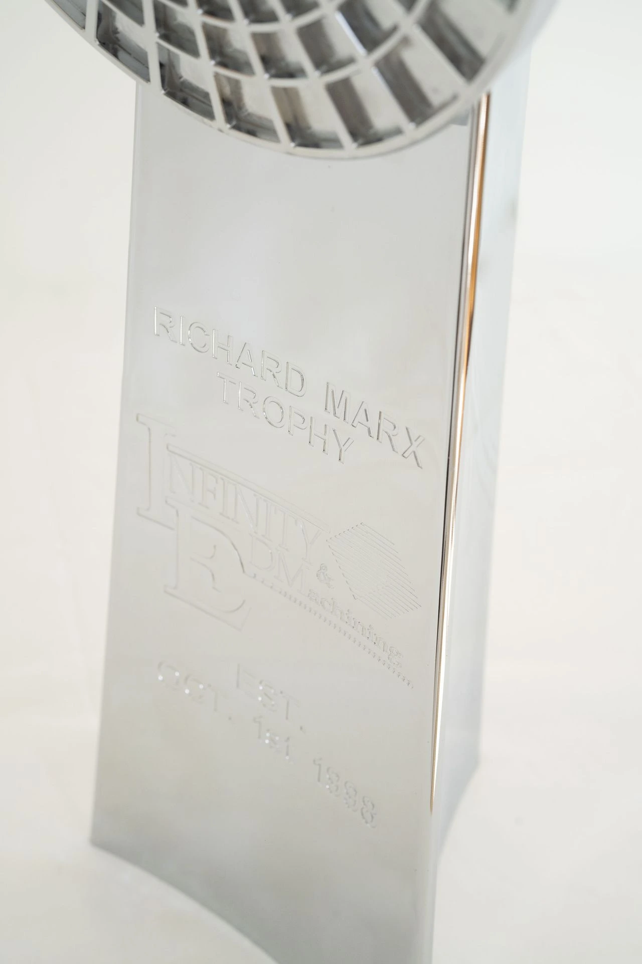 reimagined Lombardi Trophy with EDM Spool