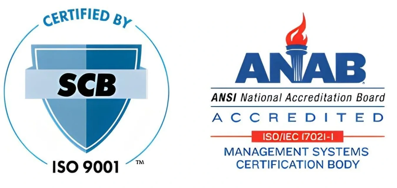 System Certification Board accreditied by the ANSI National Accreditation Board